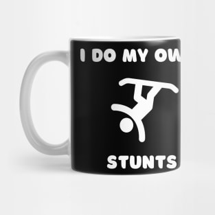 Lispe Snowboard I Do My Own Stunts Mug